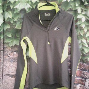Akron Zips Cold Gear Semi Fitted 1/4 Zip Long Sleeve Top